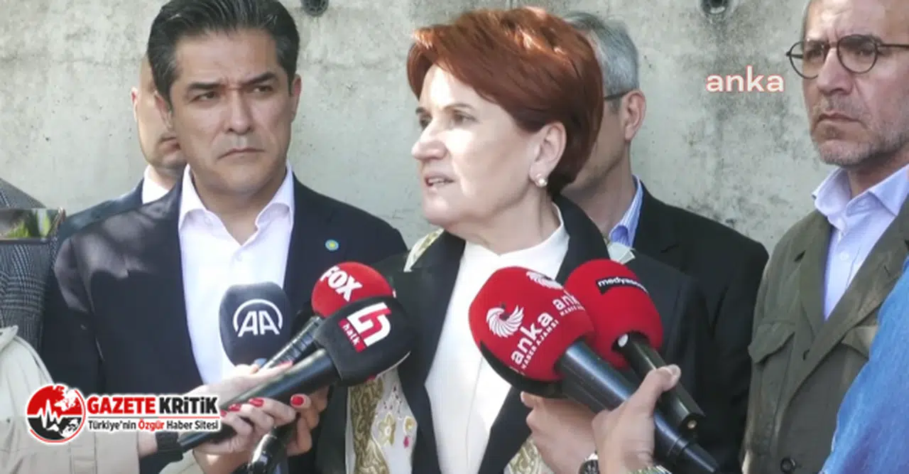 Meral Akşener'den Erdoğan'a 'montaj' yanıtı: Cumhurbaşkanının böyle bir durama düşmesinin gerçekten ayıp olduğuna inanıyorum