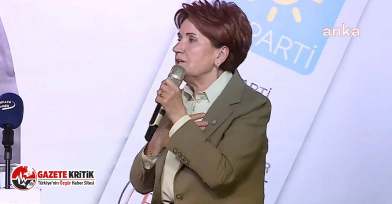 Meral Akşener: İlk defa bir seçime rezil bir dille gidiyoruz