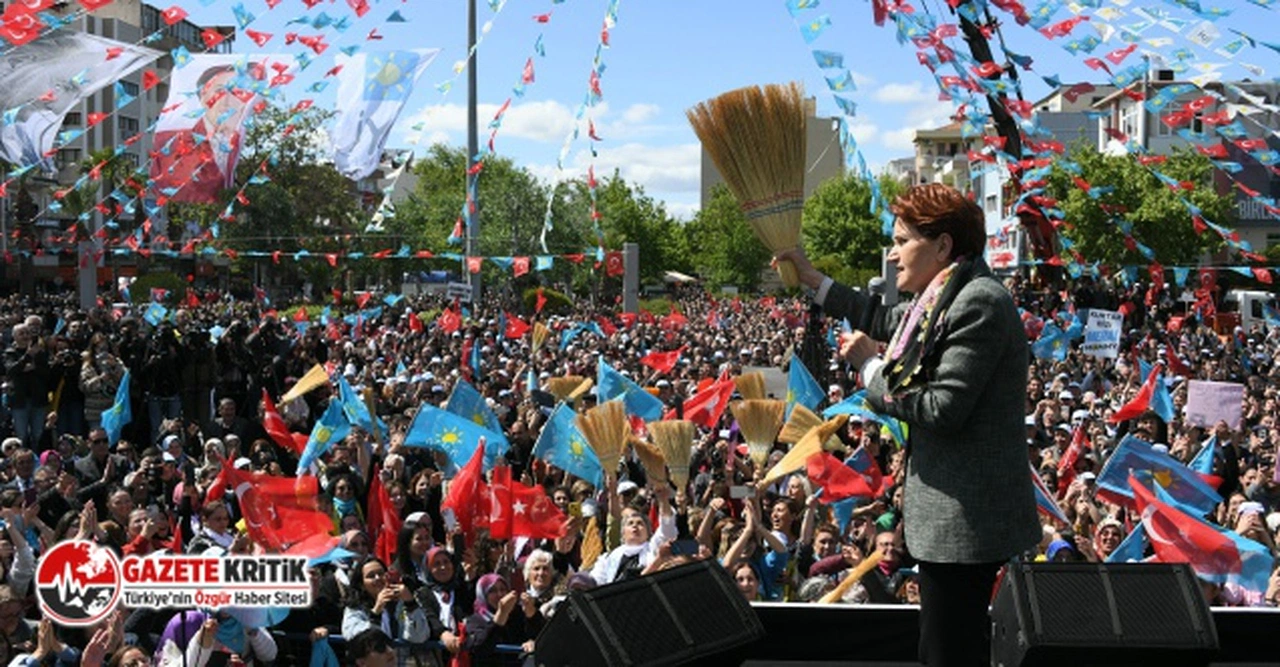 Meral Akşener kadınlara seslendi: Bu seçimde süpürgenin ucuyla süpüreceğiz