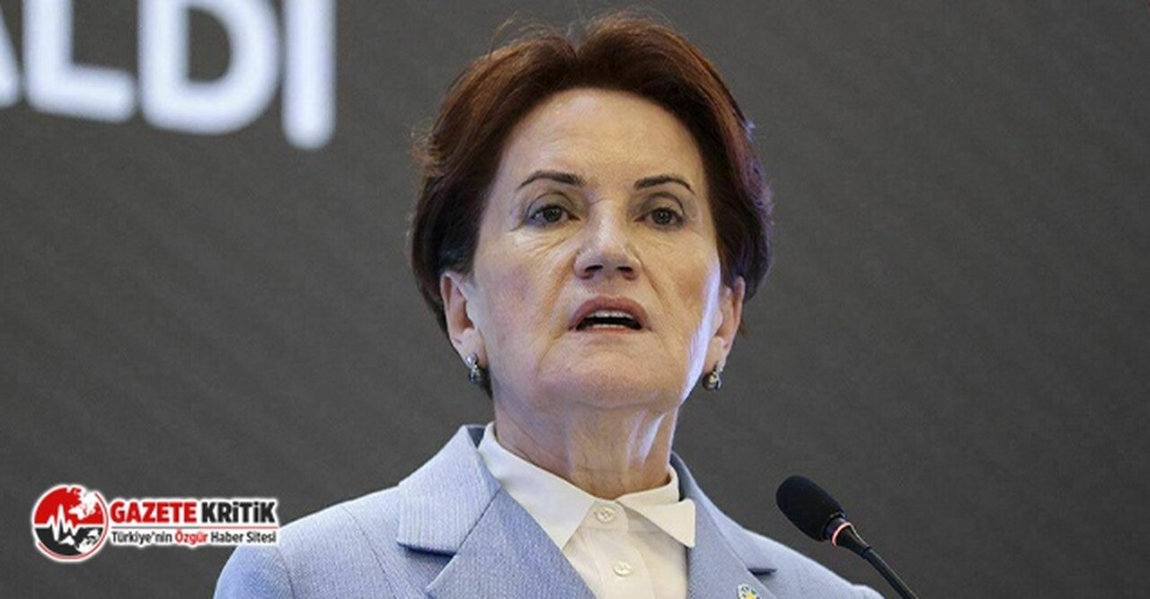 Meral Akşener: Ülkede kira vurgunu var