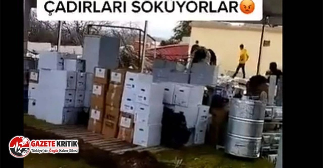 Seçimden sonra depremzedelerin çadırını söken belediye AKP’li çıktı