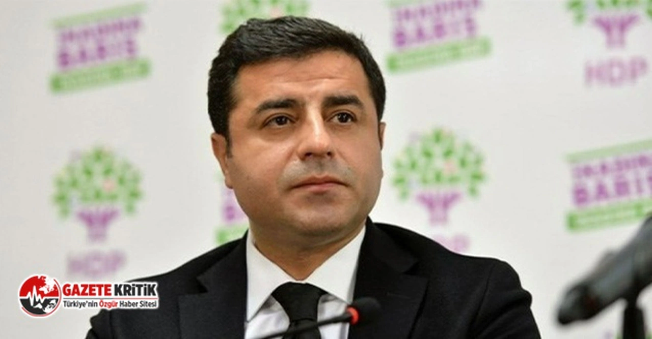 Selahattin Demirtaş’tan HDP eleştirisi: 'Son uyarı oldu'