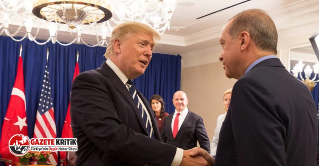 Trump, Erdoğan'a "Aptal olma" dediği mektubu barının duvarına asmış!