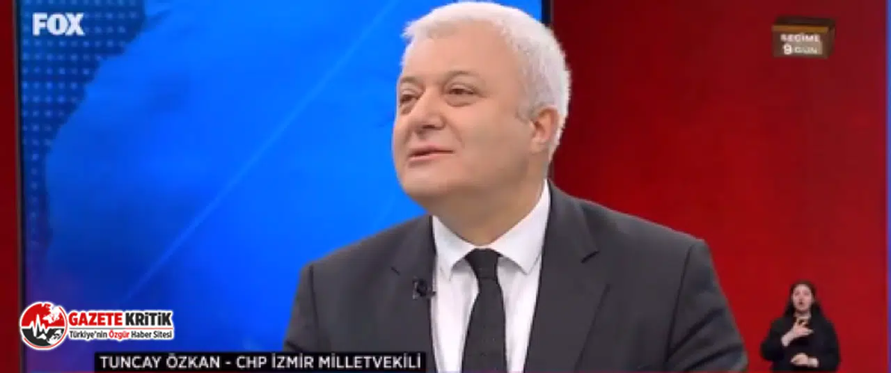 TUNCAY ÖZKAN:YÜZDE 54 İLE İLK TURDA BİTİRİRİZ