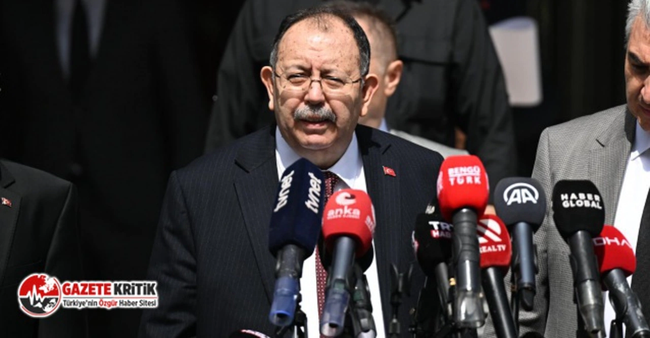 YSK Başkanı Ahmet Yener oy oranlarını paylaştı!
