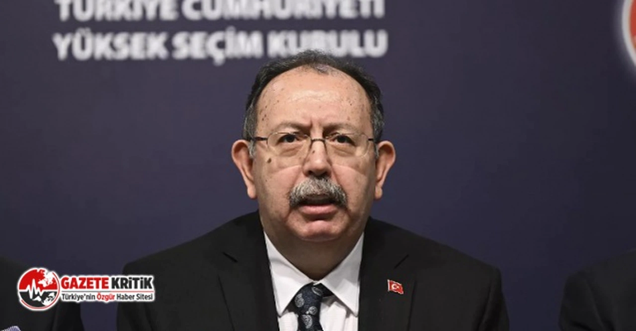 YSK Başkanı: Kesin olmayan sonuçları aynı gün açıklayacağız