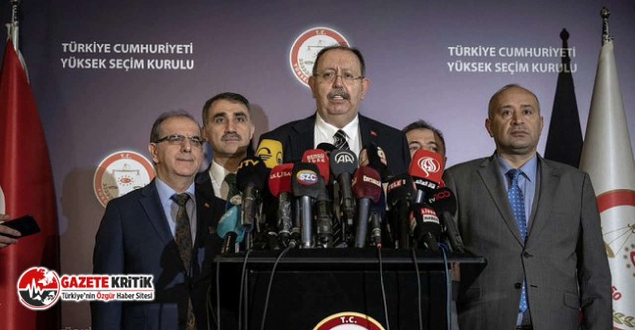 YSK Başkanı Yener'den seçim sonuçlarıyla ilgili yeni açıklama