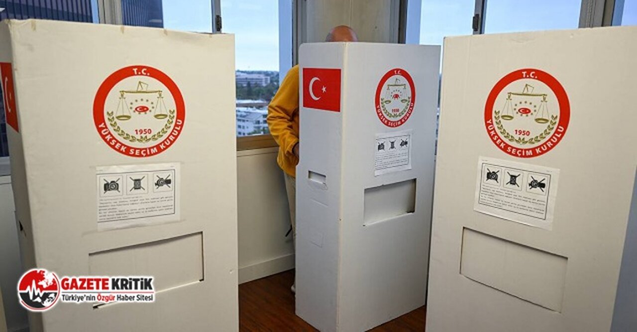 Yurtdışı ve gümrüklerde kullanılan oy sayısı ilk turu geçti