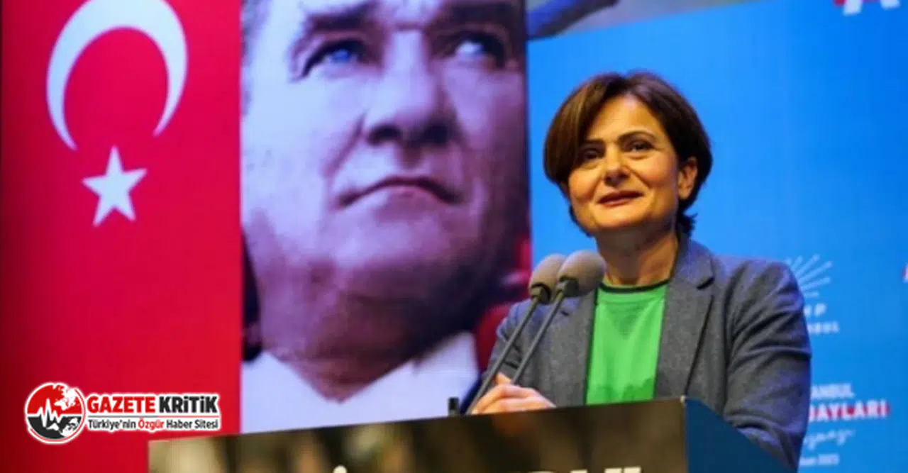 Canan Kaftancıoğlu: CHP dışarıdan müdahaleyle dizayn edilemez