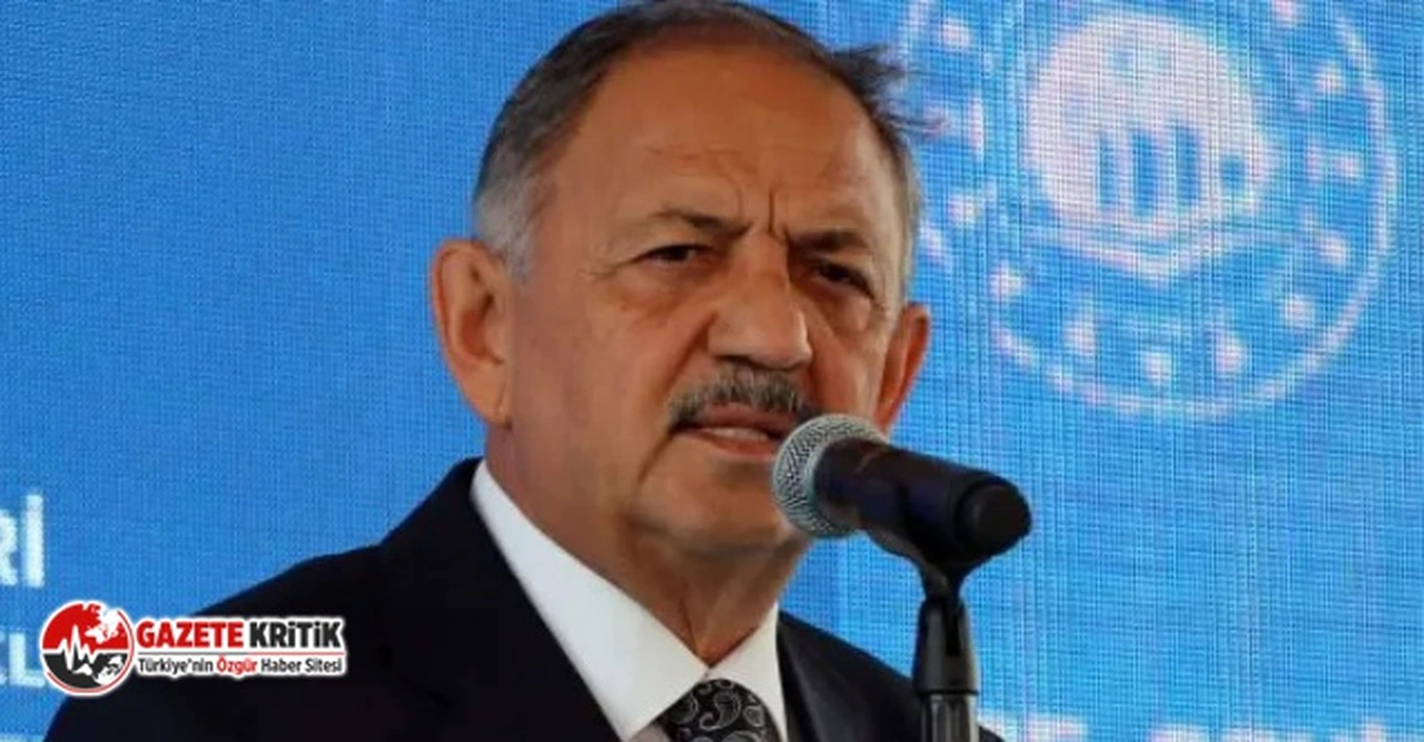 Çevre Bakanı Özhaseki: Dere yataklarının üstüne ev yapılmasına izin vermeyeceğiz
