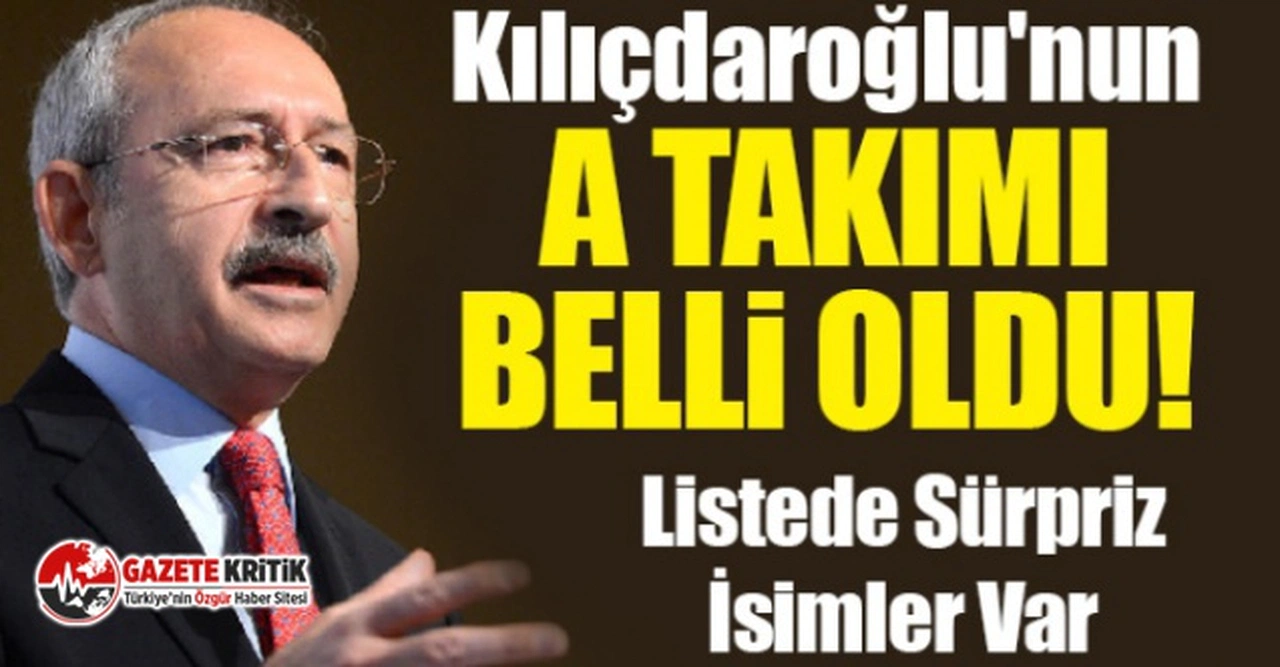 CHP MYK belli oldu:Kılıçdaroğlu kurultaya bu isimlerle gidecek