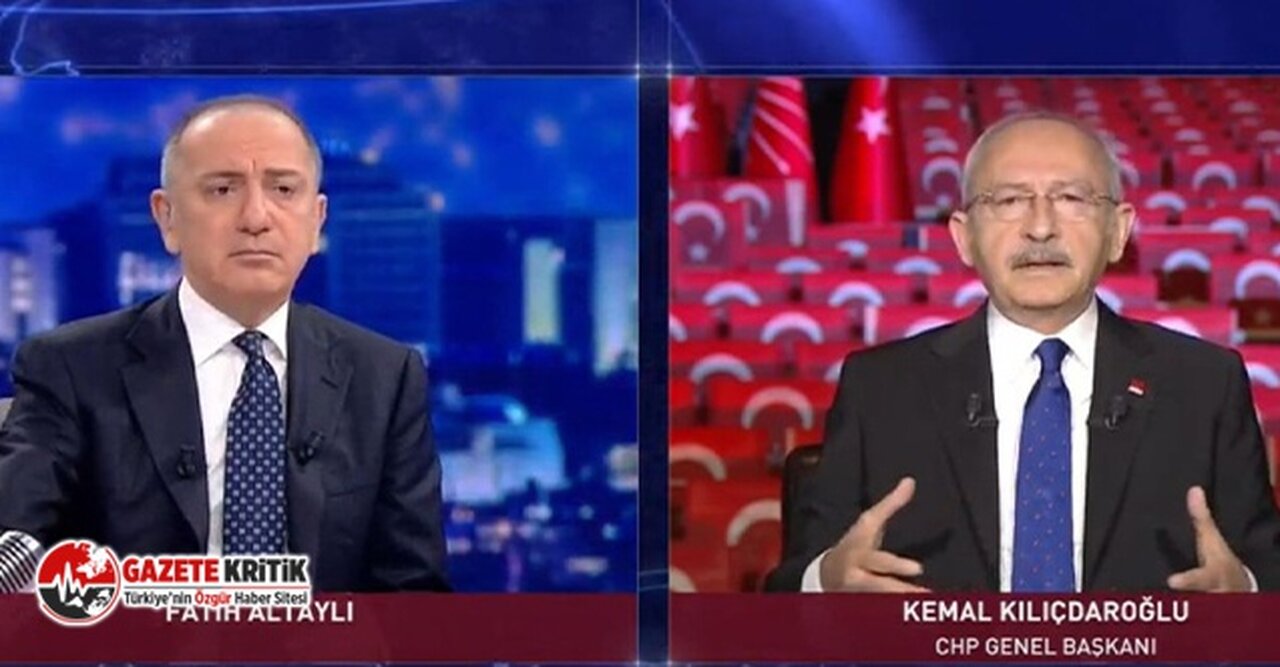 Fatih Altaylı'dan Kemal Kılıçdaroğlu'na çağrı