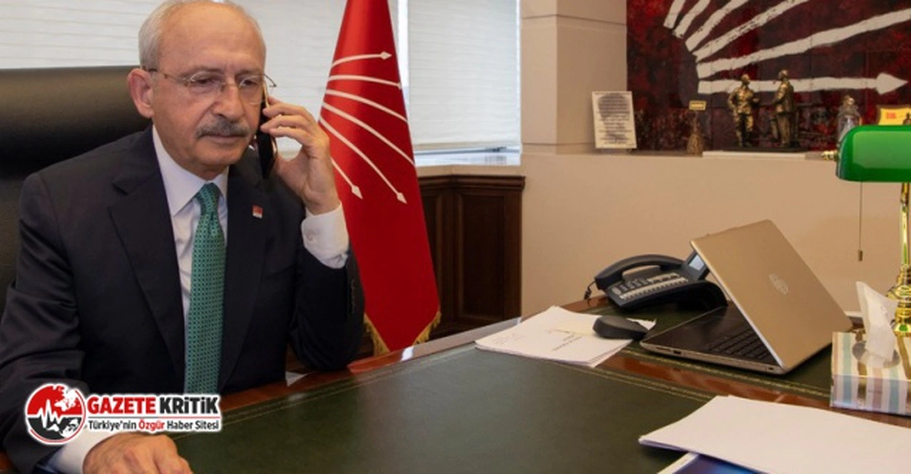Kılıçdaroğlu'ndan Sinan Aygül'e geçmiş olsun telefonu