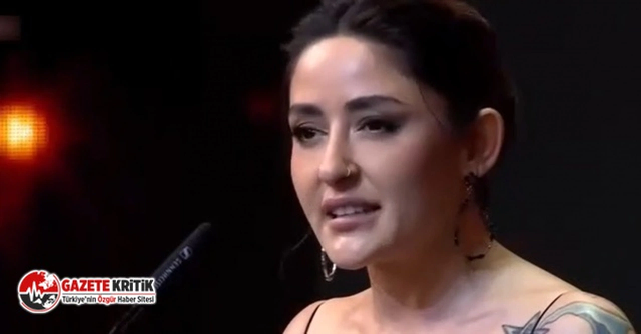 Melek Mosso: Ödülü katledilen bütün kadınların ruhlarına armağan olarak alıyorum