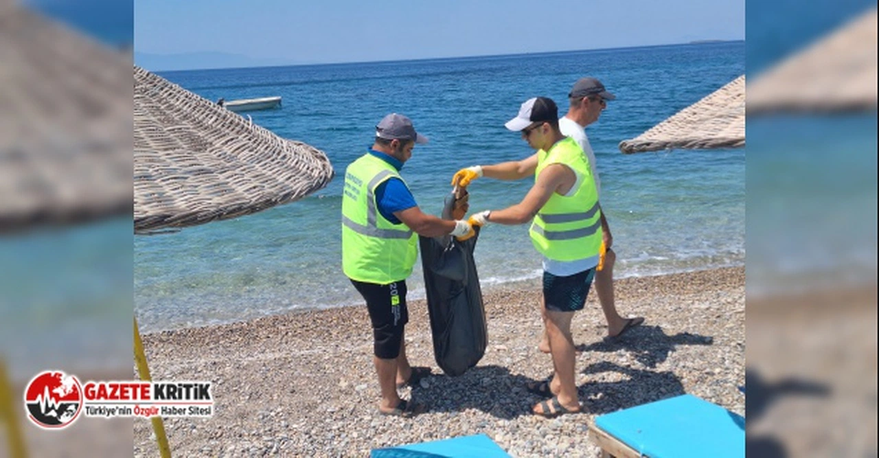 Belediyeden Plajlarda Temizlik Ve Güvenlik Çalışmaları