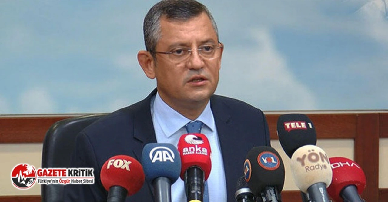 CHP Grup Başkanı Özgür Özel: Tabanda bir öfke var; Devrim şart