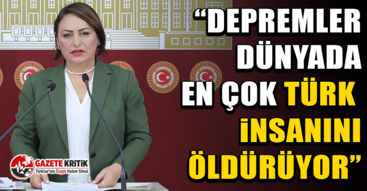 CHP'li Müzeyyen Şevkin: “Cumhurbaşkanının sözleri ülke gerçekleriyle bağdaşmıyor”