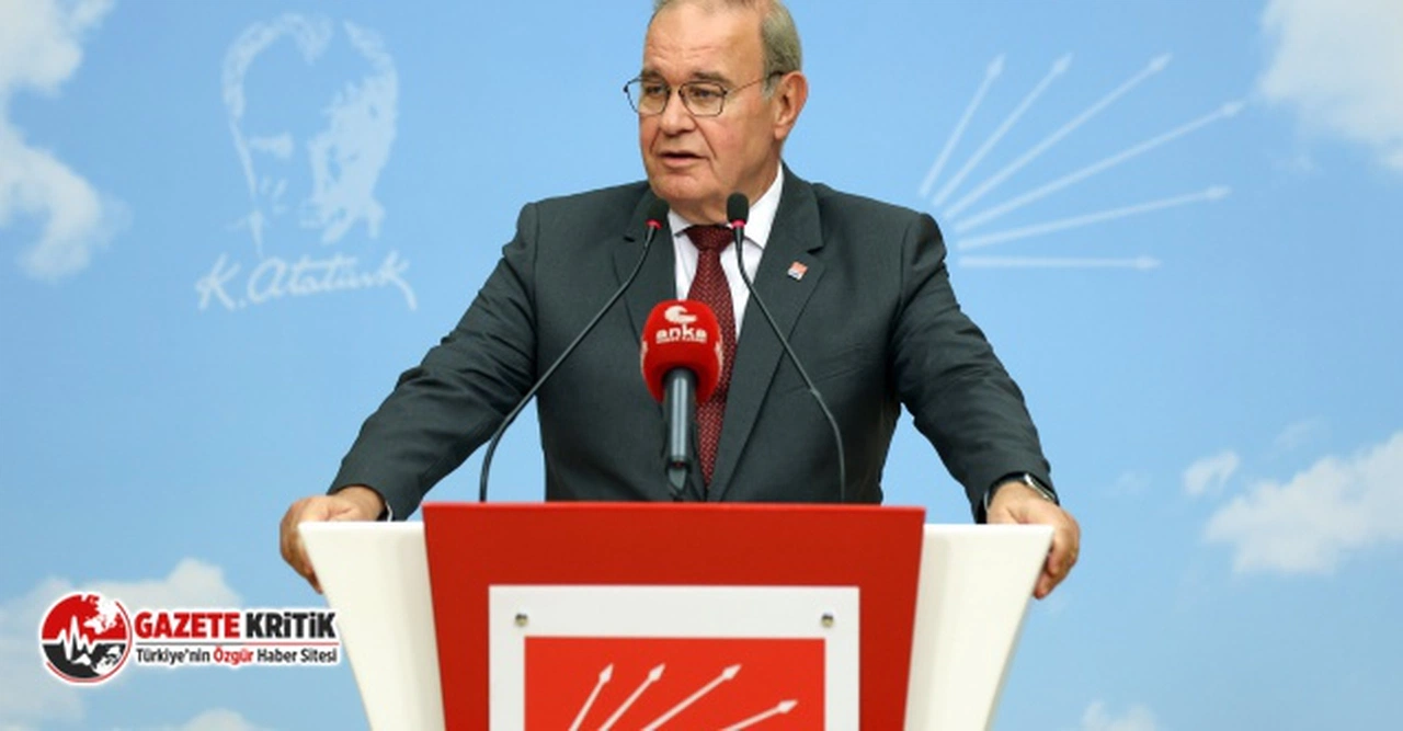 CHP Sözcüsü Öztrak:  “MECLİS’İ OLAĞANÜSTÜ TOPLANTIYA ÇAĞIRACAĞIZ”