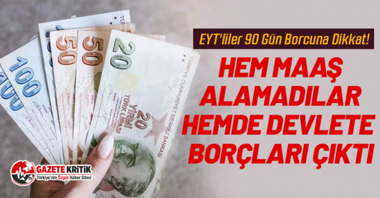EYT'liler 90 Gün Borcuna Dikkat!