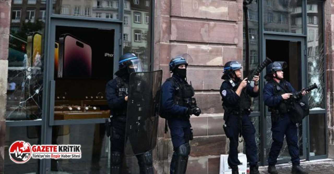 Fransa'da 17 yaşındaki çocuğu öldüren polise yapılan yardımlar 850 bin euro'yu geçti