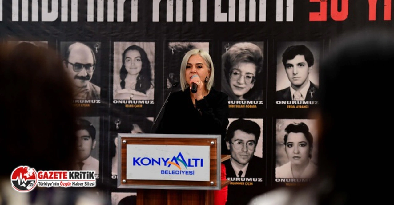 Konyaaltı'dan Madımak Anması:30 yıllık acının sergisi