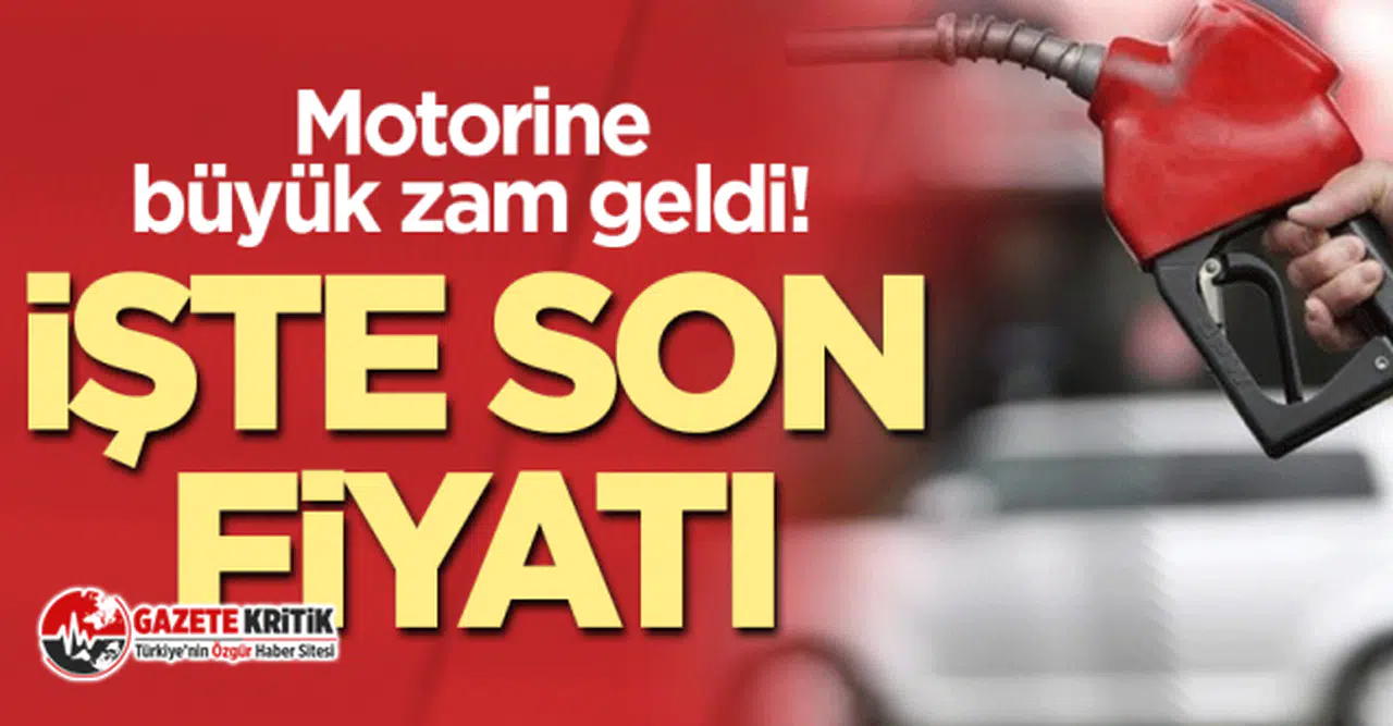 Vatandaş sabaha motorin zammı ile uyandı!