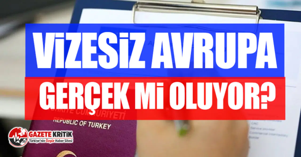 Vizesiz Avrupa Gerçek mi Oluyor? Erdoğan'dan AB Açıklaması