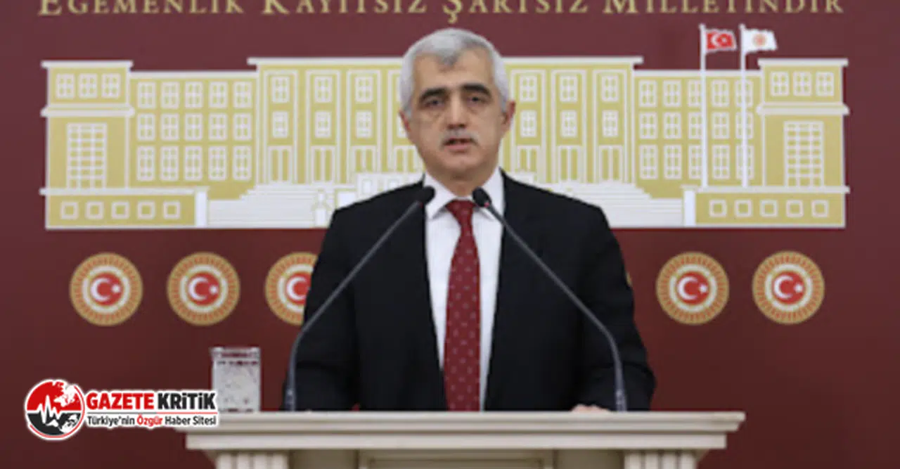YSP Milletvekili Gergerlioğlu memleketi Urfa’nın sorunlarına çözüm istedi