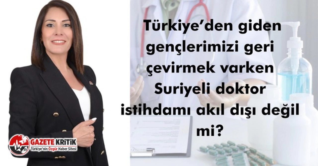 ZAFER PARTİLİ ASLAN: ‘GİDERLERSE GİTSİNLER’ DİYEREK ÖZ EVLATLARIMIZI ÜLKEDEN KOVDUNUZ; SURİYELİ DOKTORLARA ALAN AÇTINIZ