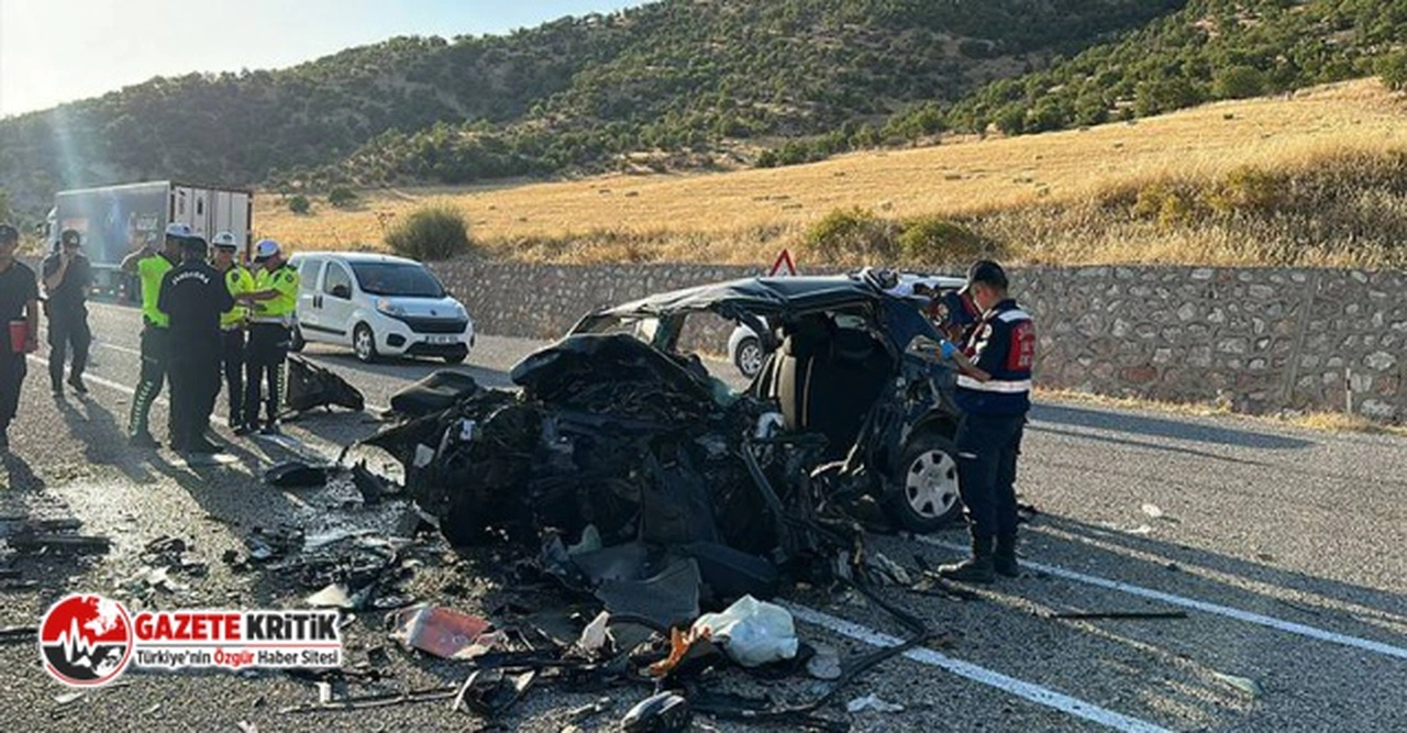 Adıyaman'da feci kaza; biri bebek 4 ölü, 3 yaralı