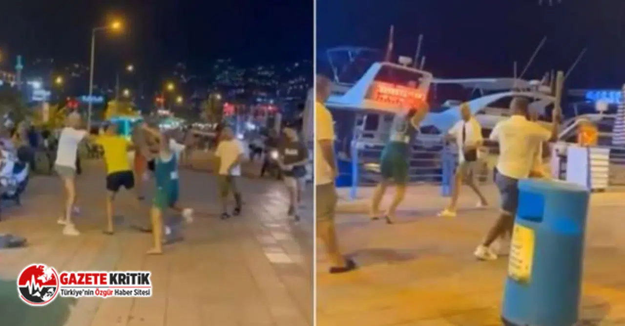 Alanya'da gurbetçiye 6 kişi sopalarla saldırdı!