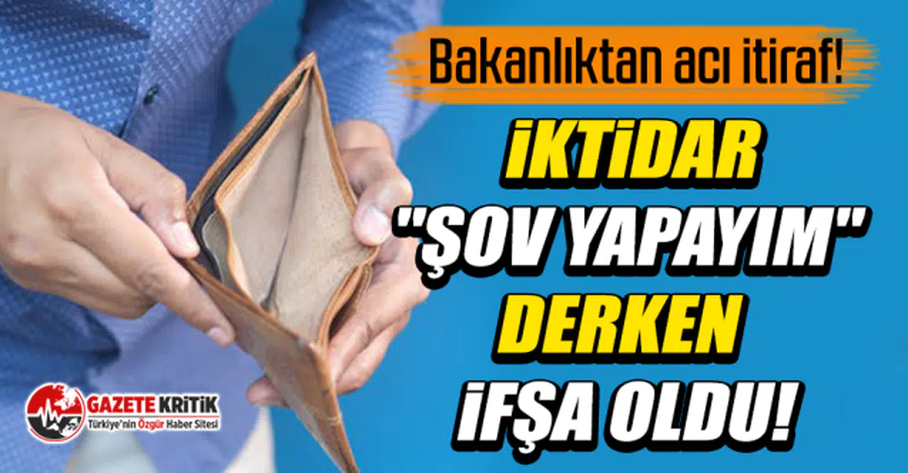 Bakanlıktan acı itiraf! Türkiye'deki ''aşırı yoksul aile sayısı'' açıklandı