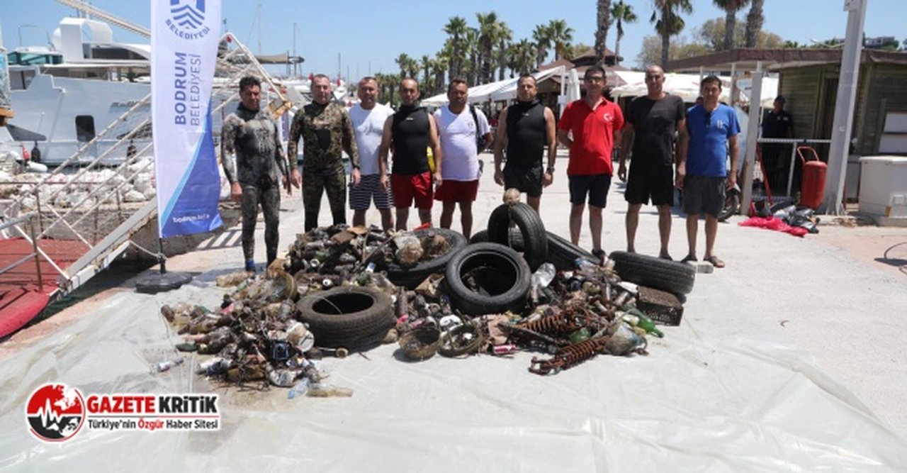 Bodrum Belediyesi: Yalıkavak’ta Deniz Dibi Temizliği
