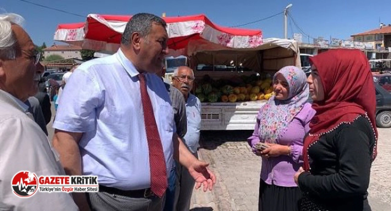 CHP'li Gürer: “Vatandaş filenin yarısını bile dolduramıyor”