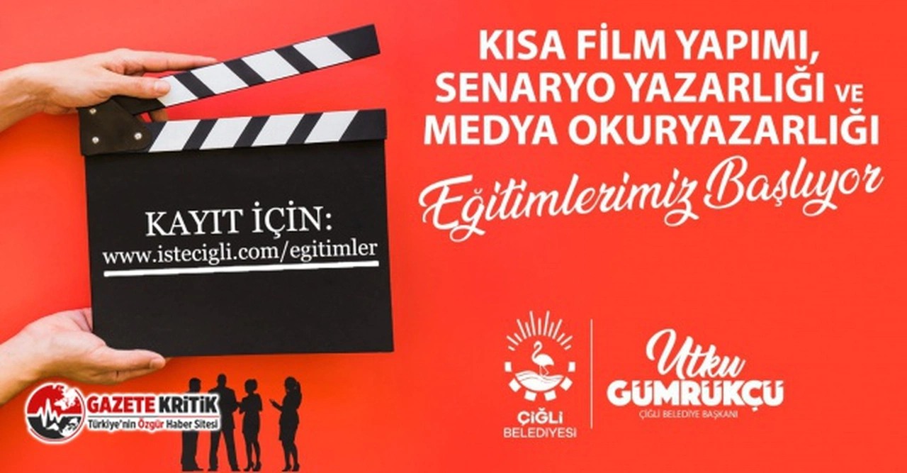 Çiğli'de Medya ve Sinema Eğitimlerinin Kayıtları Başladı