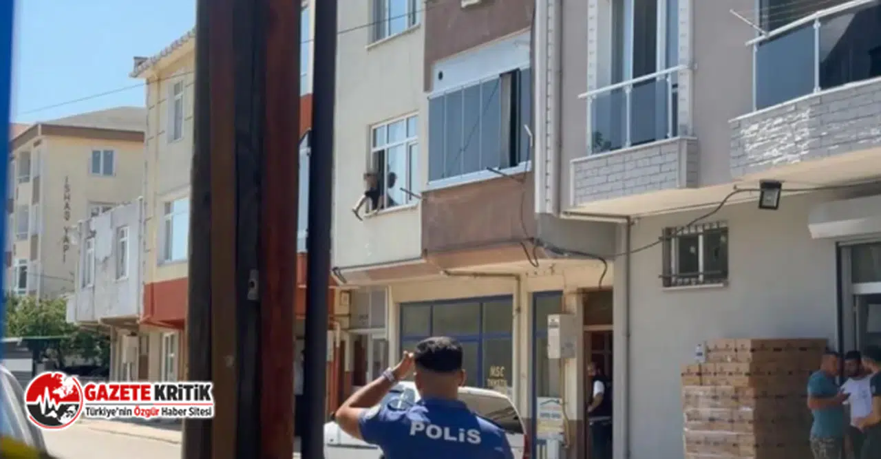 Cinnet getiren şahıs polislere ateş açtı