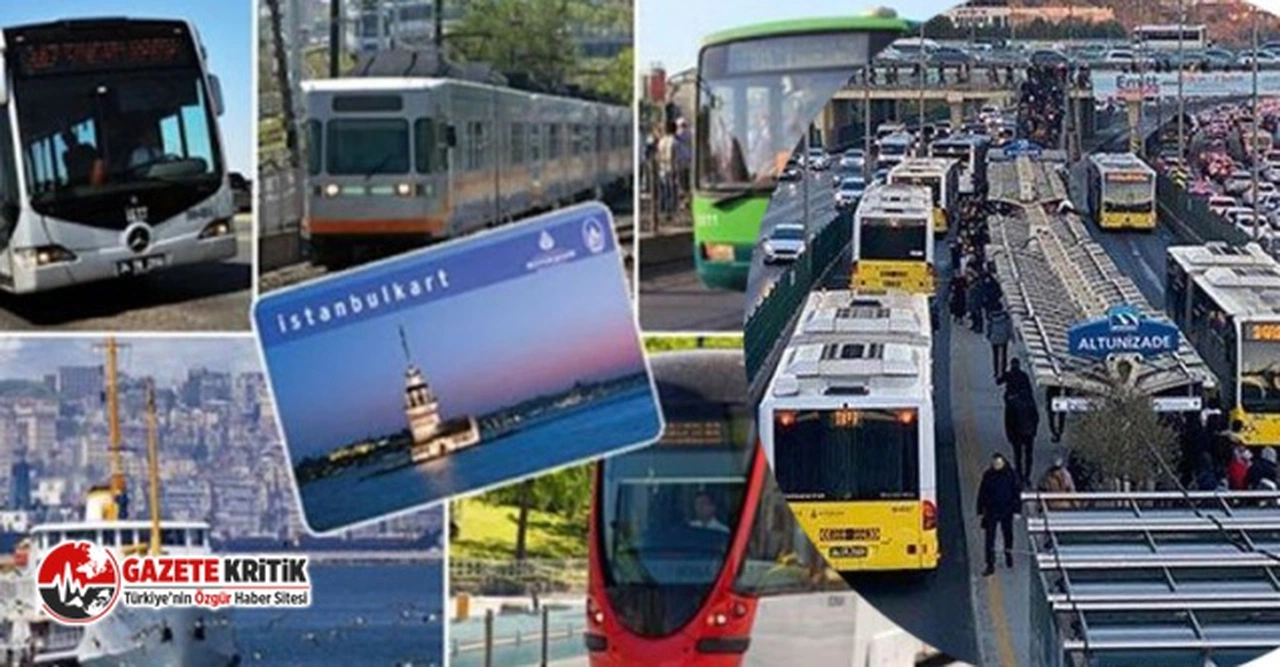 İstanbul'da toplu ulaşıma büyük zam!