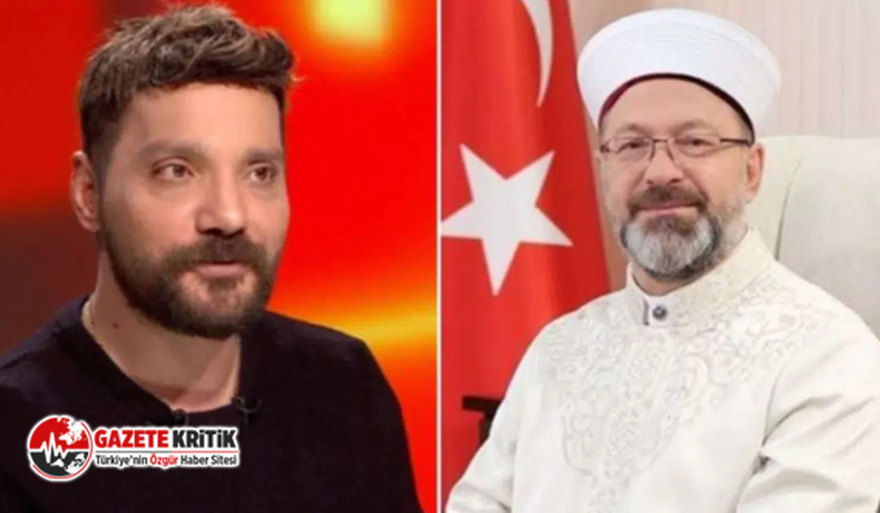 Oğuzhan Uğur’dan Diyanet İşleri Başkanı Erbaş'a tepki