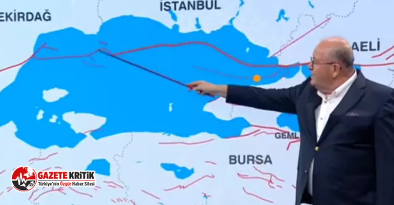 Prof. Dr. Şükrü Ersoy İstanbul'da beklenen depremin yerini ve büyüklüğünü açıkladı