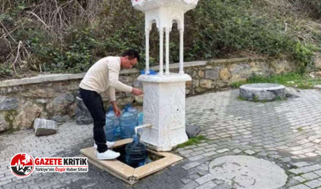 Suya zam geldi: Asgari ücretli çareyi çeşmelerde buldu