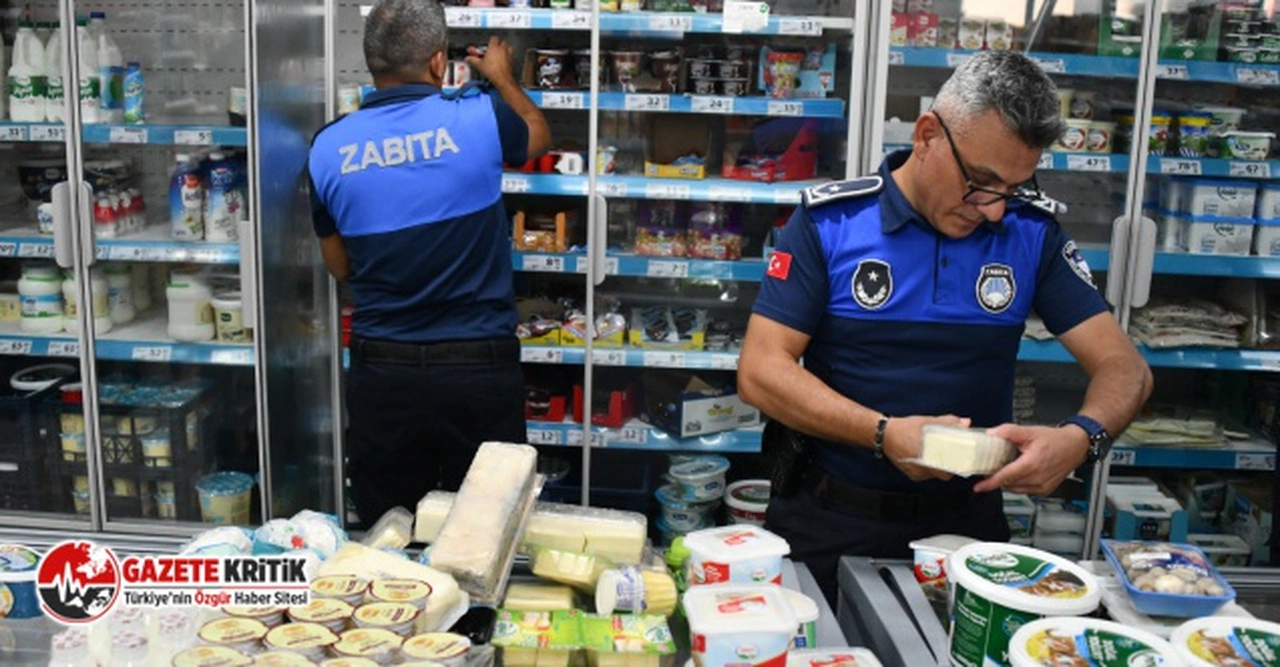 Yenişehir Belediyesi zabıtası denetimlerde tarihi geçmiş ürünler tespit etti