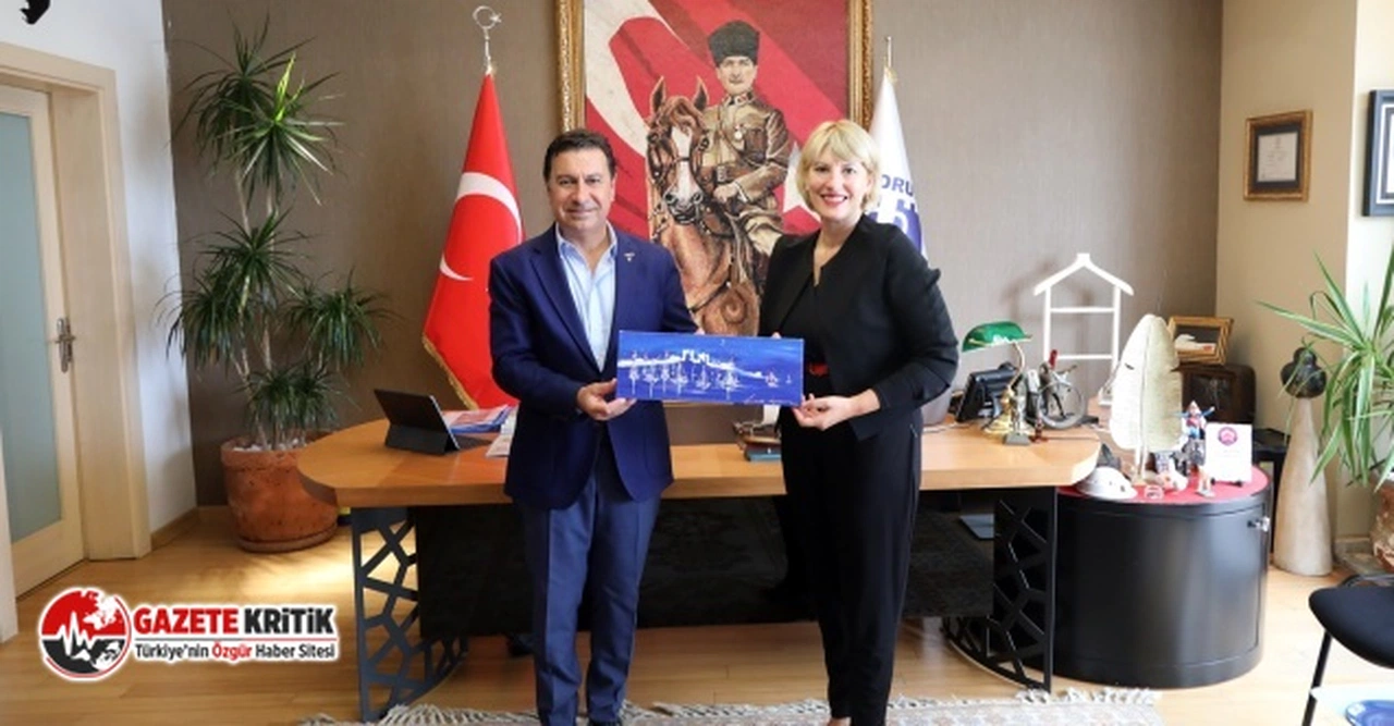 BİRLEŞİK KRALLIK BÜYÜKELÇİSİNDEN BAŞKAN AHMET ARAS’A ZİYARET