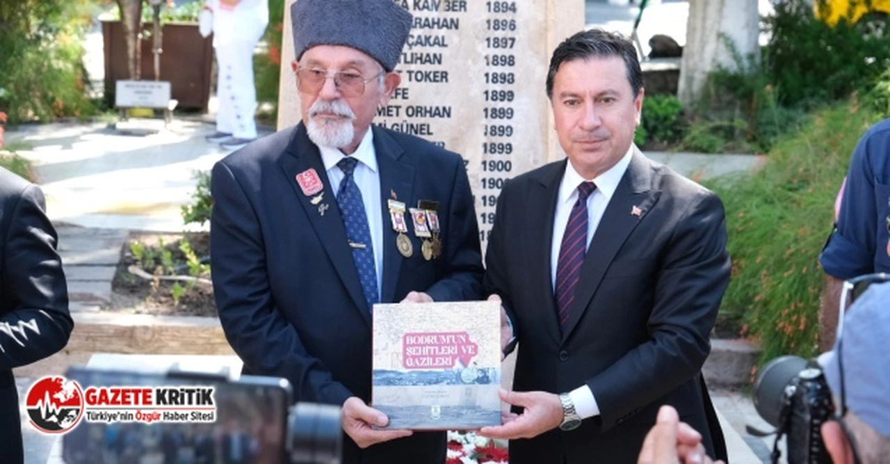 BODRUM BELEDİYESİ'NDEN “BODRUM’UN ŞEHİTLERİ VE GAZİLERİ” KİTABI