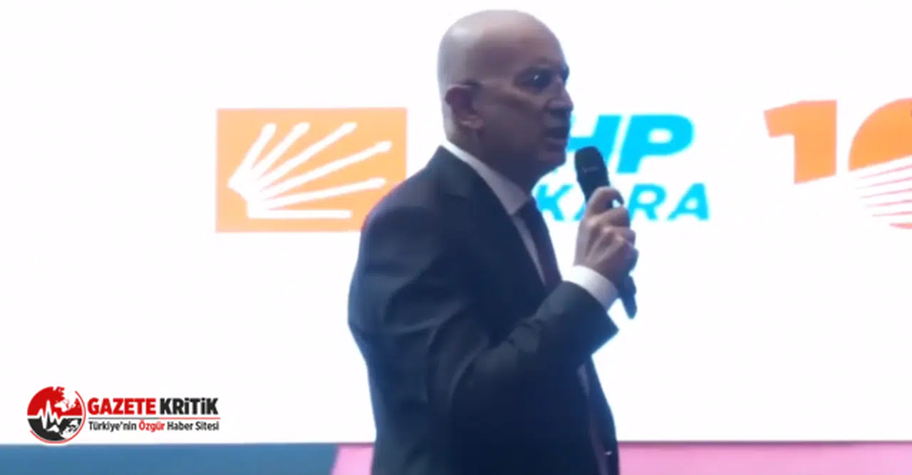 CHP ANKARA İL BAŞKANI ADAYI ÜMİT ERKOL: “BÖYLE YENİLİKÇİLİK OLMAZ!