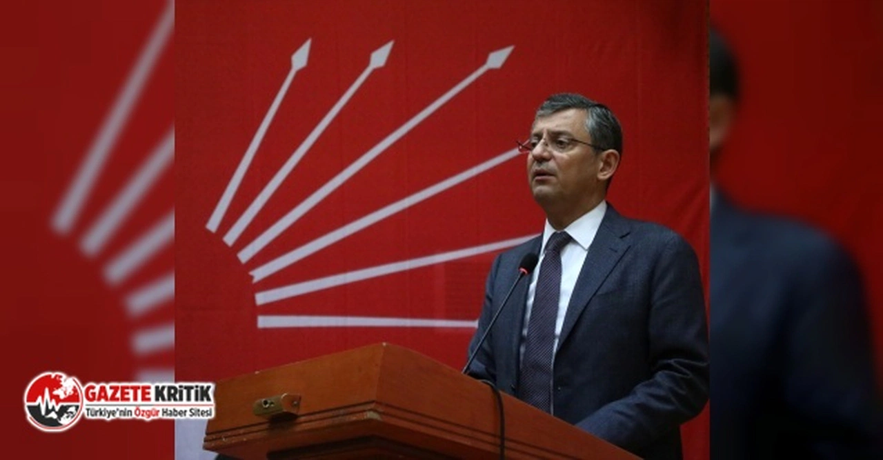 CHP GRUP BAŞKANI ÖZGÜR ÖZEL:"ÖZGÜVENİM, İNANCIM, KARARLILIĞIM VAR"