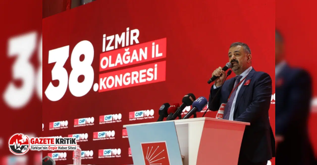 CHP İzmir İl Kongresi sonuçlandı: Şenol Aslanoğlu tekrar başkan seçildi!