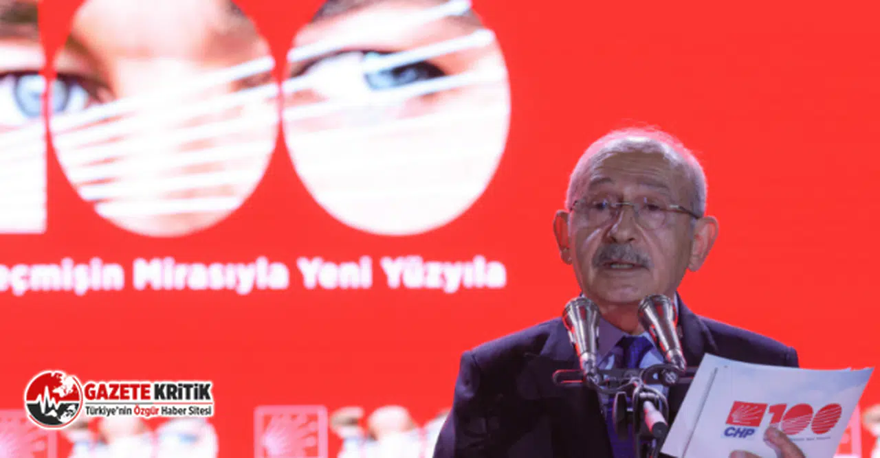 CHP lideri Kılıçdaroğlu:Türkiye’nin içinden geçtiği bu sıkıntılı dönemde umutsuzluğa düşmememiz gerekir