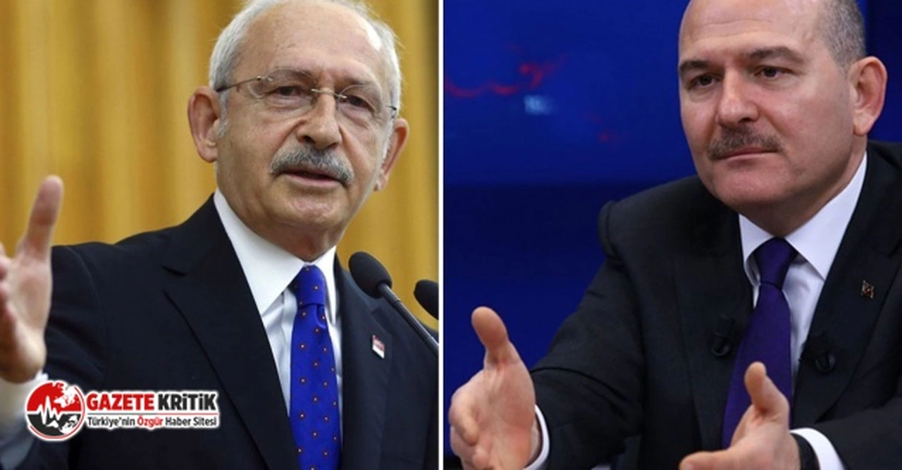 CHP'lilere "Oh ohh!" dedirtecek karar:Süleyman Soylu Kılıçdaroğlu'na 40 bin lira tazminat ödeyecek!