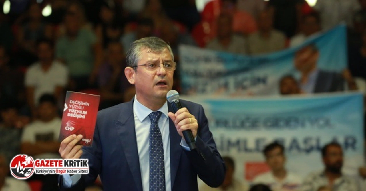 CHP’Lİ ÖZEL:“BU PARTİYİ AYAĞA KALDIRACAĞIMA İNANIYORUM”