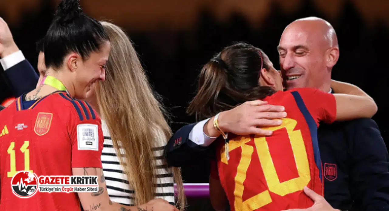 Dünya Kupası'nda Hermoso'yu öpen Luis Rubiales, 'karşılıklı sevgi dolu bir jest' olduğunu iddia etti